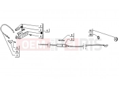 ape TM 703 DIESEL 422CC 1997-2004 CLOSED BOX BODY INTERIOR LIGHTING SYSTEM
