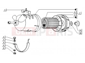 ape TM 703 DIESEL FL2 422CC 1997-2004 AIR CLEANER