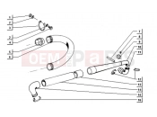 ape TM 703 DIESEL FL2 422CC 1997-2004 AIR SUCTION DUCT