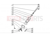 ape TM 703 DIESEL FL2 422CC 1997-2004 AXLE-SHAFTS