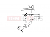 ape TM 703 DIESEL FL2 422CC 1997-2004 BRAKE OIL TANK