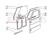 ape TM 703 DIESEL FL2 422CC 1997-2004 CABIN DOORS