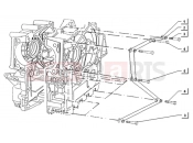 ape TM 703 DIESEL FL2 422CC 1997-2004 CRANKCASE