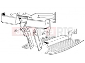 ape TM 703 DIESEL FL2 422CC 1997-2004 DASHBOARD