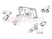 ape TM 703 DIESEL FL2 422CC 1997-2004 DASHBOARD-KEY OPERATED SWITCH