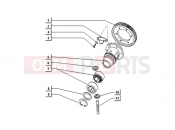 ape TM 703 DIESEL FL2 422CC 1997-2004 DIFFERENTIAL