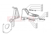 ape TM 703 DIESEL FL2 422CC 1997-2004 ENGINE SUPPORT