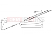 ape TM 703 DIESEL FL2 422CC 1997-2004 HAND BRAKE TRANSMISSION