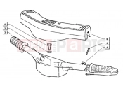 ape TM 703 DIESEL FL2 422CC 1997-2004 HANDLEBARS (HANDLEBARS)