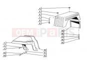ape TM 703 DIESEL FL2 422CC 1997-2004 HUDGUARDS