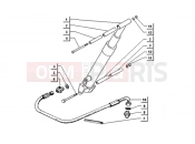 ape TM 703 DIESEL FL2 422CC 1997-2004 HYDRAULIC JACK