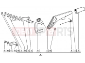 ape TM 703 DIESEL FL2 422CC 1997-2004 LEVERS UNIT