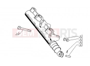 ape TM 703 DIESEL FL2 422CC 1997-2004 MASTER CYLINDER FASTENER (STEERING WHEEL)