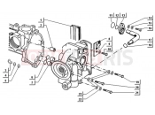 ape TM 703 DIESEL FL2 422CC 1997-2004 OIL PUMP PIPE-HEAD-PUMP UNIT FASTENERS