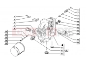 ape TM 703 DIESEL FL2 422CC 1997-2004 OIL PUMP UNIT