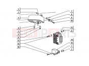 ape TM 703 DIESEL FL2 422CC 1997-2004 PREHEATING CONTROL DEVICE-VOLTAGE REGULATOR-REMOTE CONTROL SWITCH