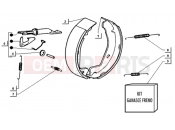 ape TM 703 DIESEL FL2 422CC 1997-2004 REAR BRAKE JAWS