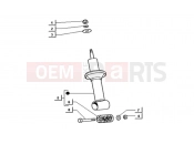 ape TM 703 DIESEL FL2 422CC 1997-2004 REAR DAMPER