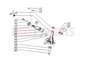 ape TM 703 DIESEL FL2 422CC 1997-2004 STEERING BOX (STEERING WHEEL)