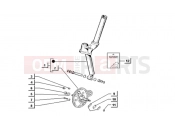 ape TM 703 DIESEL FL2 422CC 1997-2004 STEERING COLUMN