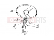 ape TM 703 DIESEL FL2 422CC 1997-2004 STEERING WHEEL (STEERING WHEEL)