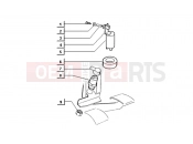ape TM 703 DIESEL FL2 422CC 1997-2004 THERMAL CUTOUT-STOP PUSH BUTTON