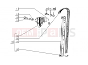 ape TM 703 DIESEL FL2 422CC 1997-2004 WINDOW REGULATOR
