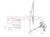 ape TM 703 DIESEL FL2 422CC 1997-2004 WINDSCREEN VIPER MOTOR