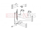 ape TM 703 DIESEL FL2 422CC 1997-2004 WINDSHIELD WIPER-ROOF LAMP
