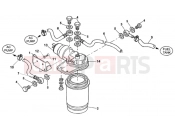 ape TM 703 DIESEL LCS 422CC 2005-től COMBUSTIBLE CIRCUIT