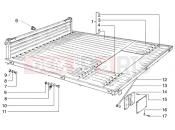 ape TM 703 DIESEL LCS 422CC 2005-től OPEN BOX BODY