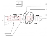 ape TM 703 DIESEL LCS 422CC 2005-től REAR BRAKE CALIPERS